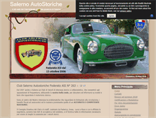 Tablet Screenshot of clubsalernoautostoriche.it